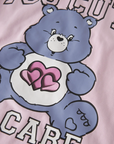 T-shirt com Estampado Traseiro - Rosa