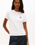 T-shirt com Estampado Traseiro - Branco