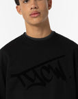 Sweat Estampada - Preto