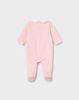Babygrow Aveludado - Rosa