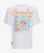 T-shirt com Estampado Traseiro - Branco