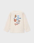 Camisola de Manga Comprida - Bege