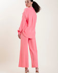 Camisa Oversized - Coral