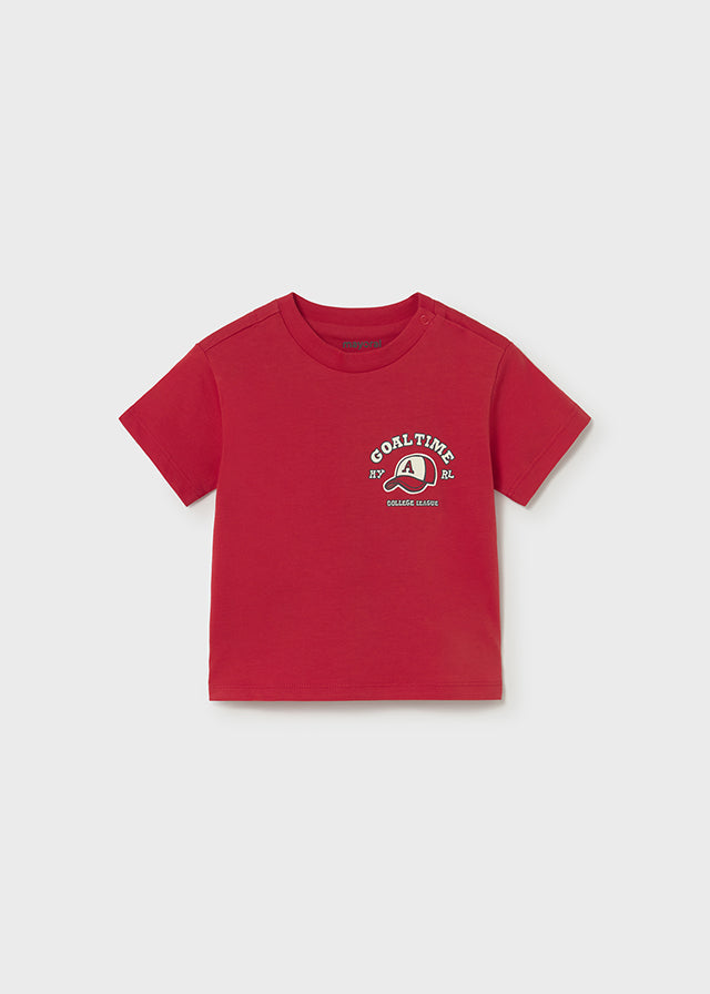 T-shirt Estampada - Vermelho