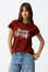 T-shirt Estampada - Vermelho