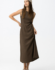 Vestido Midi - Castanho