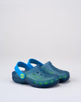 Crocs Perfurados - Azul Médio