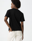 Camiseta con Aplicaciones - Negro