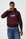Hoodie Regular Fit - Bordo