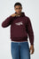 Hoodie Regular Fit - Bordo