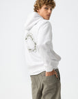 Hoodie com Estampado - Branco