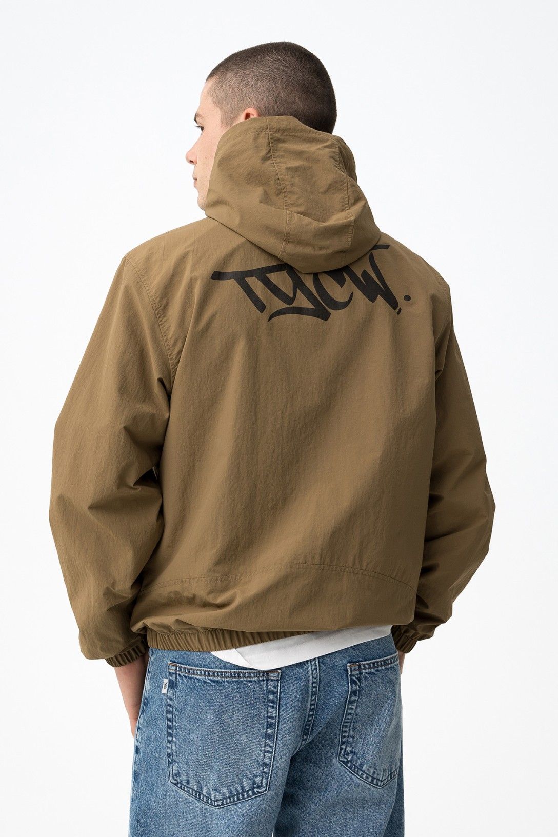 Parka com Capuz - Camel