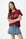 T-shirt com Aplicações - Vermelho