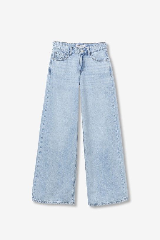 Calças de Ganga Charli - Azul Claro