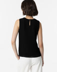 Blusa de Manga Cava - Preto