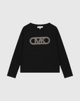 Sweatshirt com Logo Michael Kors - Preto