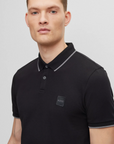 Polo Slim Fit - Preto