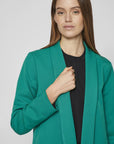 Blazer de Design Aberto - Verde