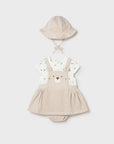 Fato com Chapéu - Bege
