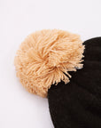 Gorro com Pompom - Preto