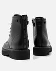 Bota Estilo Militar - Preto