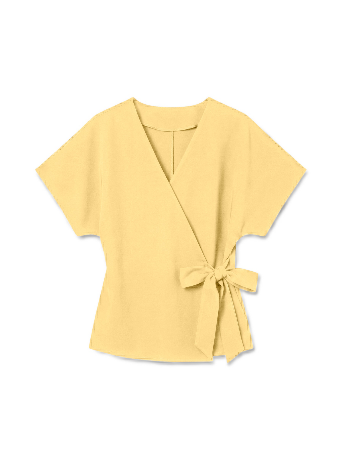 Top Assimétrico - Amarelo
