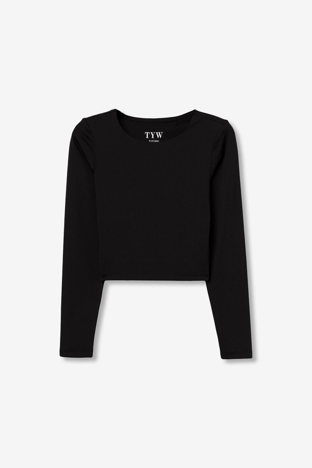 Top de Manga Comprida - Preto