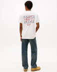 T-shirt com Estampado Traseiro - Branco