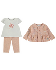 Conjunto de 3 Peças - Salmão