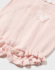 Babygro de Malha - Rosa