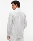 Camisa Listada - Branco