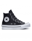 Sapatilhas All Star em pele - Preto