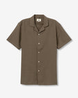 Camisa de Manga Curta - Castanho