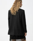 Blazer com Brilho - Preto