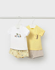 Pack de 2 Conjuntos - Amarelo