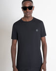 T-shirt com Pormenor - Preto