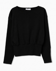 Top de Manga Comprida - Preto