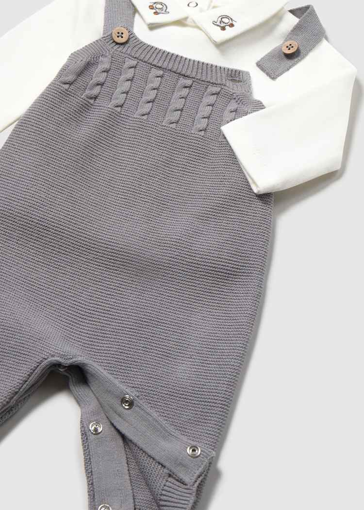 Conjunto de 3 Peças - Cinza