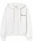 Hoodie Bordada - Branco