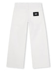 Calças Wide Leg - Branco