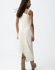 Vestido Midi - Bege
