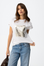 T-shirt Estampada - Branco