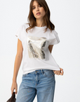 T-shirt Estampada - Branco