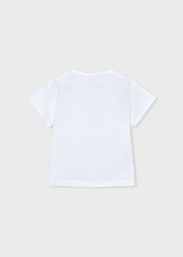 T-shirt Estampada - Branco