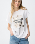T-shirt Estampada - Branco