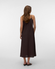 Vestido Midi - Castanho