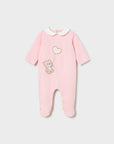 Babygrow Aveludado - Rosa