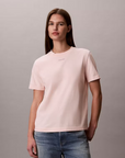T-shirt com Logo - Rosa