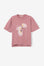 T-shirt Estampada - Rosa
