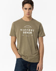 T-shirt Estampada - Verde Tropa